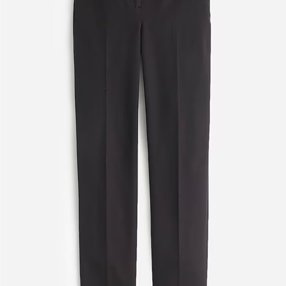J. Crew Cameron slim cropped black pants